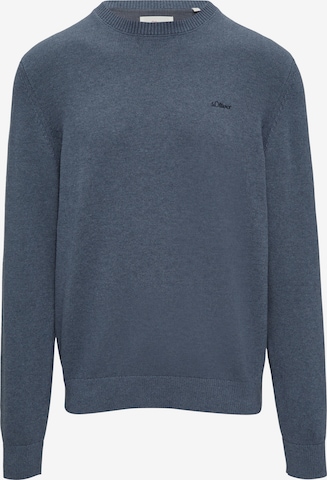 Pull-over s.Oliver en bleu : devant