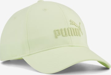 PUMA Cap 'Essentials Elevated' in Green: front