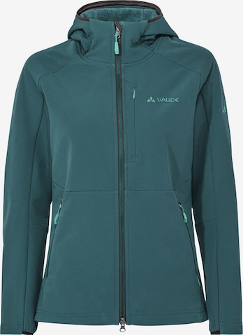 VAUDE Funktionsfleecejacke 'Elope' in Grün: Vorderseite