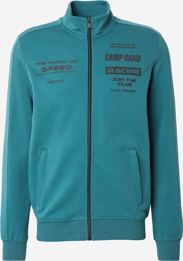 CAMP DAVID Gornji dio trenirke u petrol / crna, Pregled proizvoda