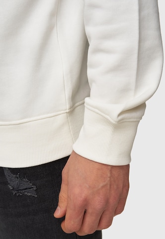 INDICODE JEANS - Sweatshirt 'Baxter' em branco