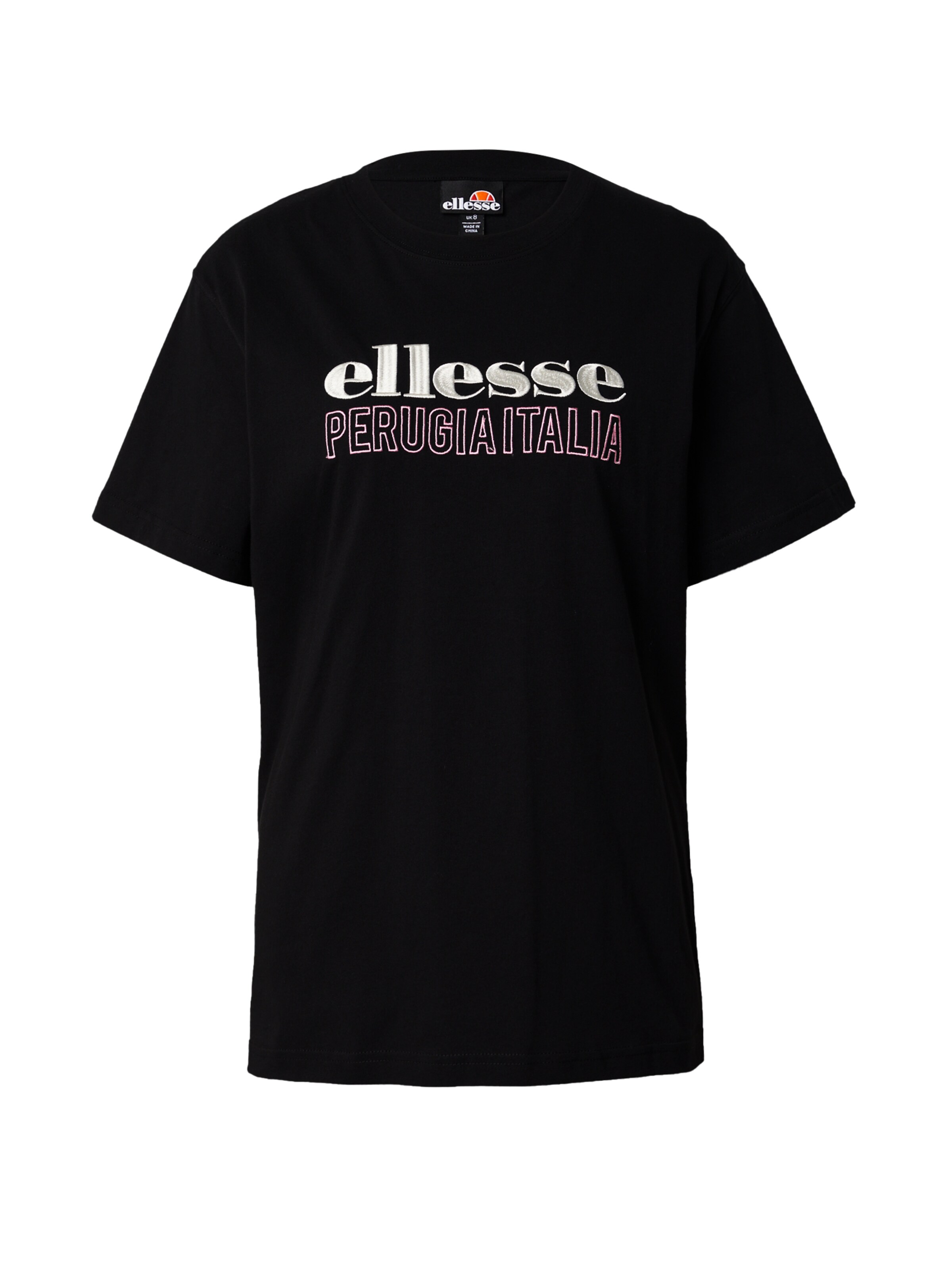 ELLESSE Μπλουζάκι 'Casaletto' σε μαύρο: μπροστά