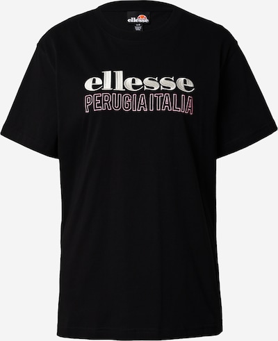 Maglietta 'Casaletto' ELLESSE di colore rosa chiaro / nero / bianco, Visualizzazione prodotti