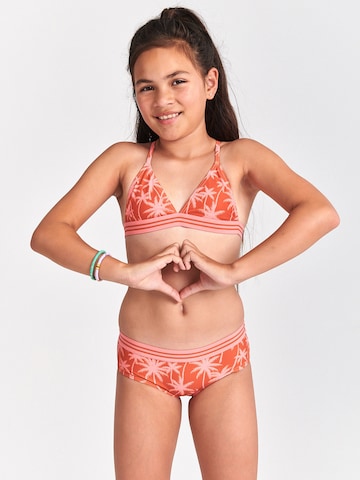 Triangolo Bikini 'LUNA' di Shiwi in arancione: frontale