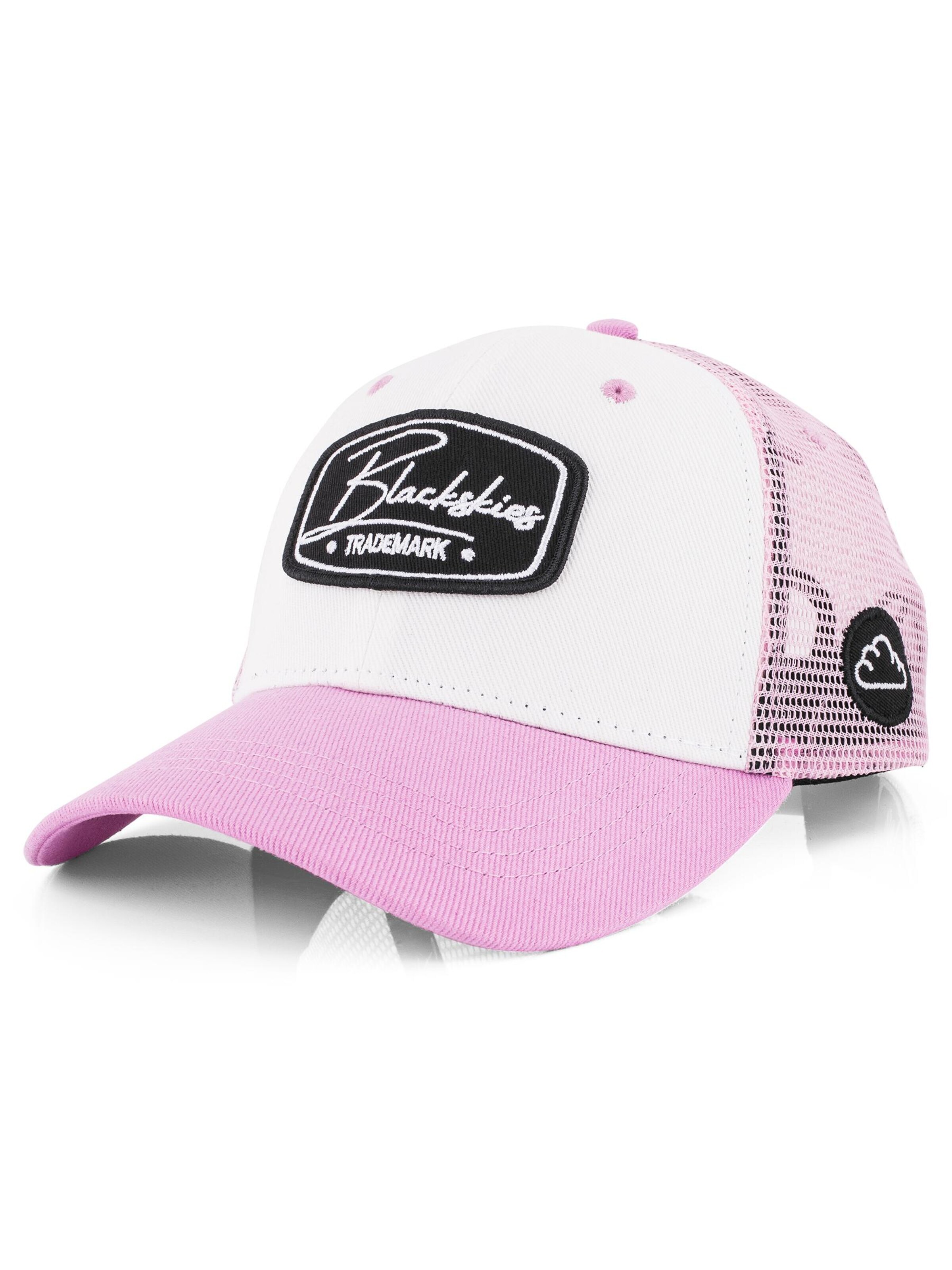 Blackskies Cap 'Race'‌‌ in Pink: Vorderseite