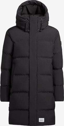 Cappotto invernale 'Stank3' di khujo in nero: frontale