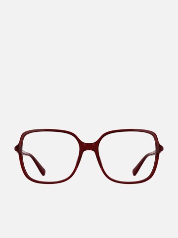 Lunettes de soleil Longchamp en rouge