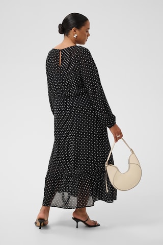 Robe KAFFE CURVE en noir