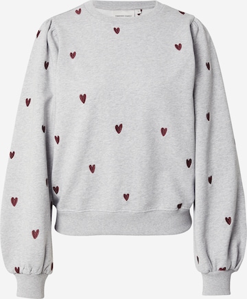 Fabienne Chapot Collegepaita 'Dina' värissä harmaa: etupuoli