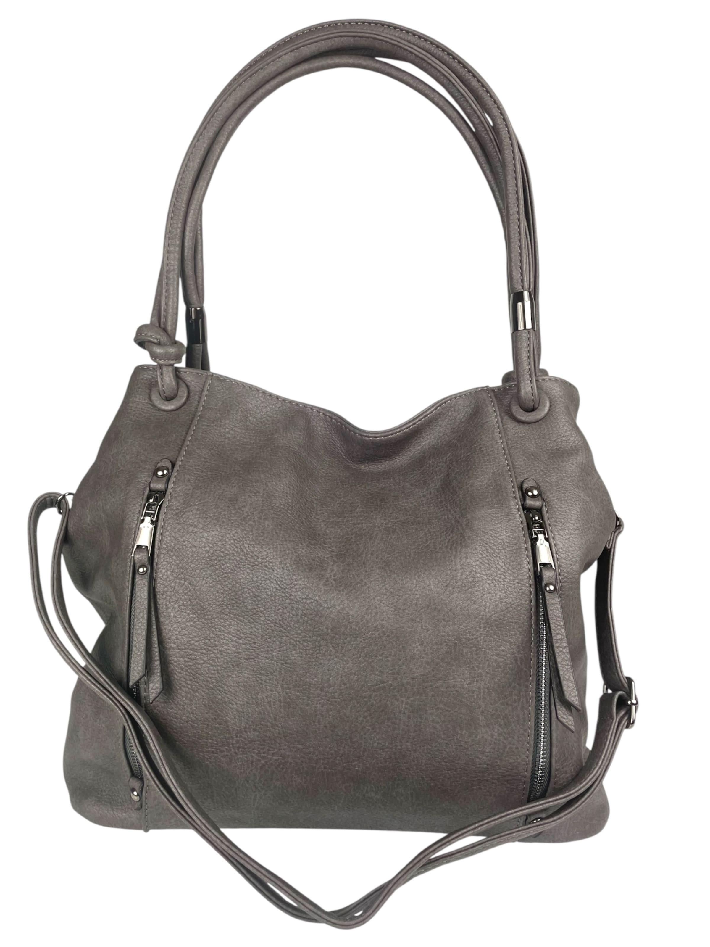 Kumixi Handbag in Grey: front