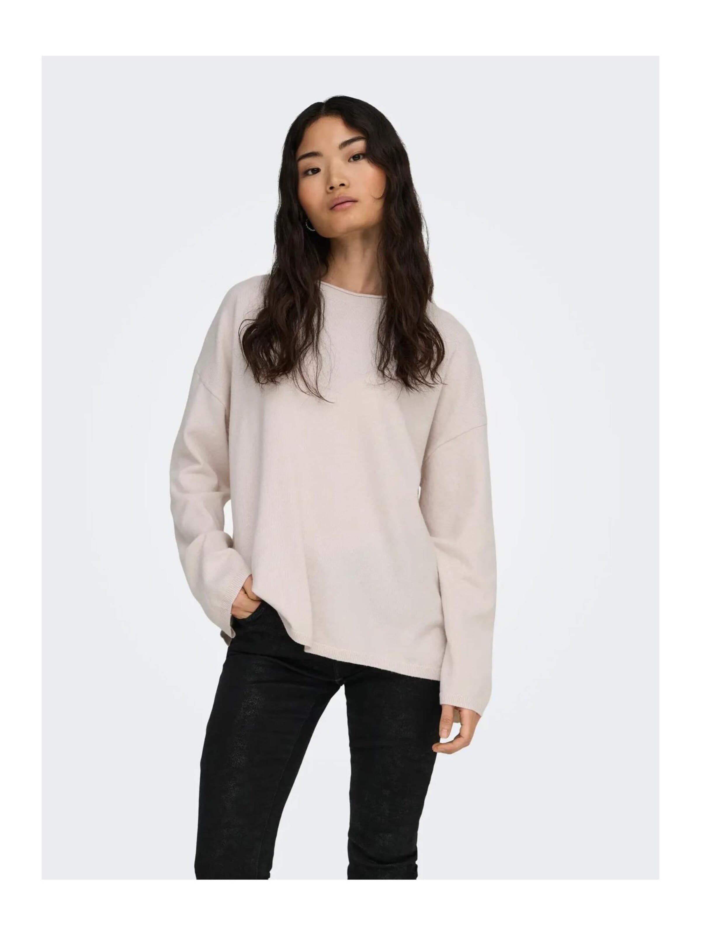 ONLY Pullover‌‌‌‌‌‌‌‌ in Beige: Vorderseite