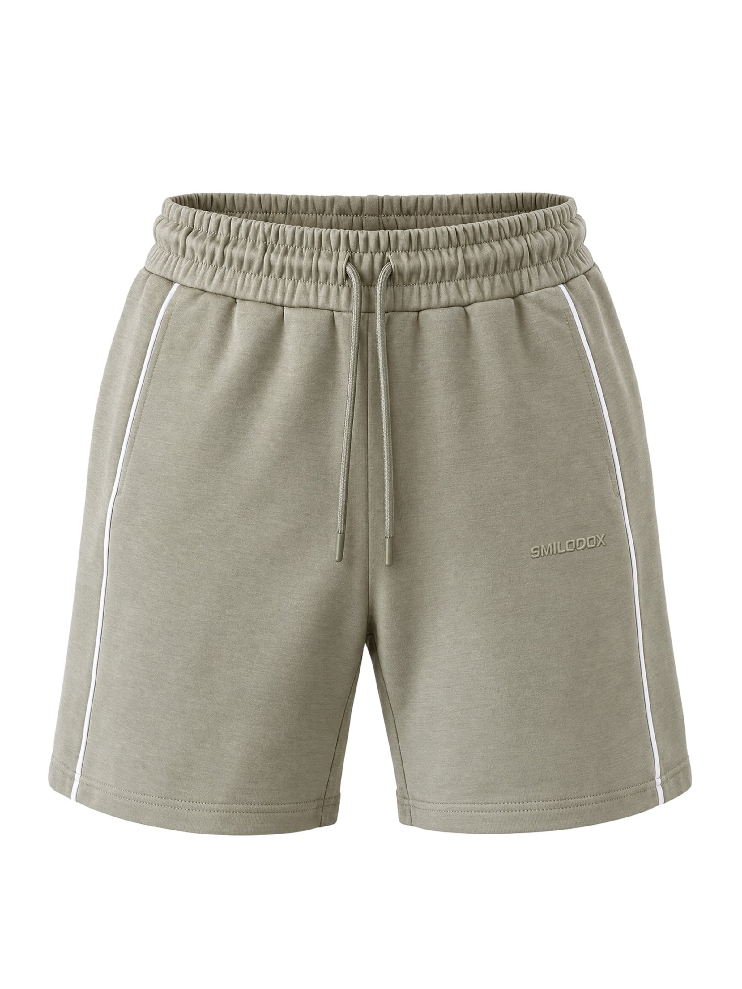 Smilodox Loosefit Broek ' Brenvaro ' in Groen: voorkant