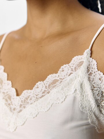 Haut 'LEENA' OBJECT en blanc