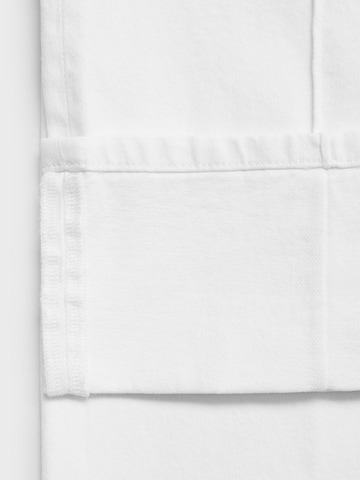 MANGO Wide leg Jeans 'GALA' in White