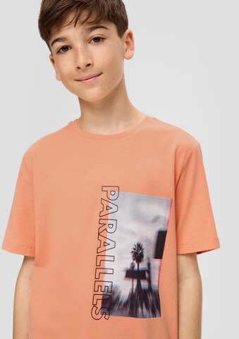 s.Oliver T-Shirt in Orange