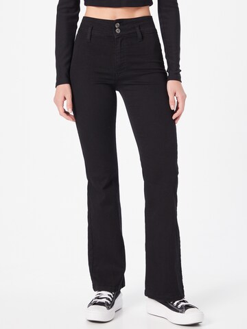 JDY Flared Jeans 'New Nikki' in Schwarz: predná strana