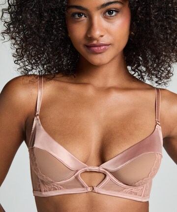 Soutien-gorge 'Nisha' Hunkemöller en beige : devant