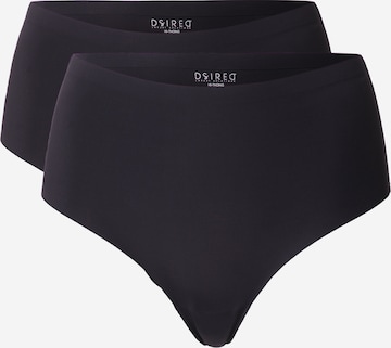 MAGIC Bodyfashion - Tanga en negro: frente