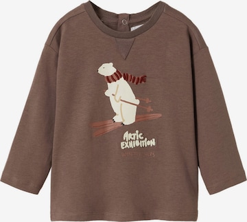 MANGO KIDS T-Shirt 'ARTIC' in Braun: front