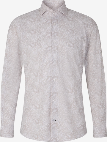 Coupe slim Chemise 'Pai' JOOP! en blanc : devant