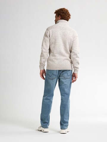 Petrol Industries Knit cardigan in Grey