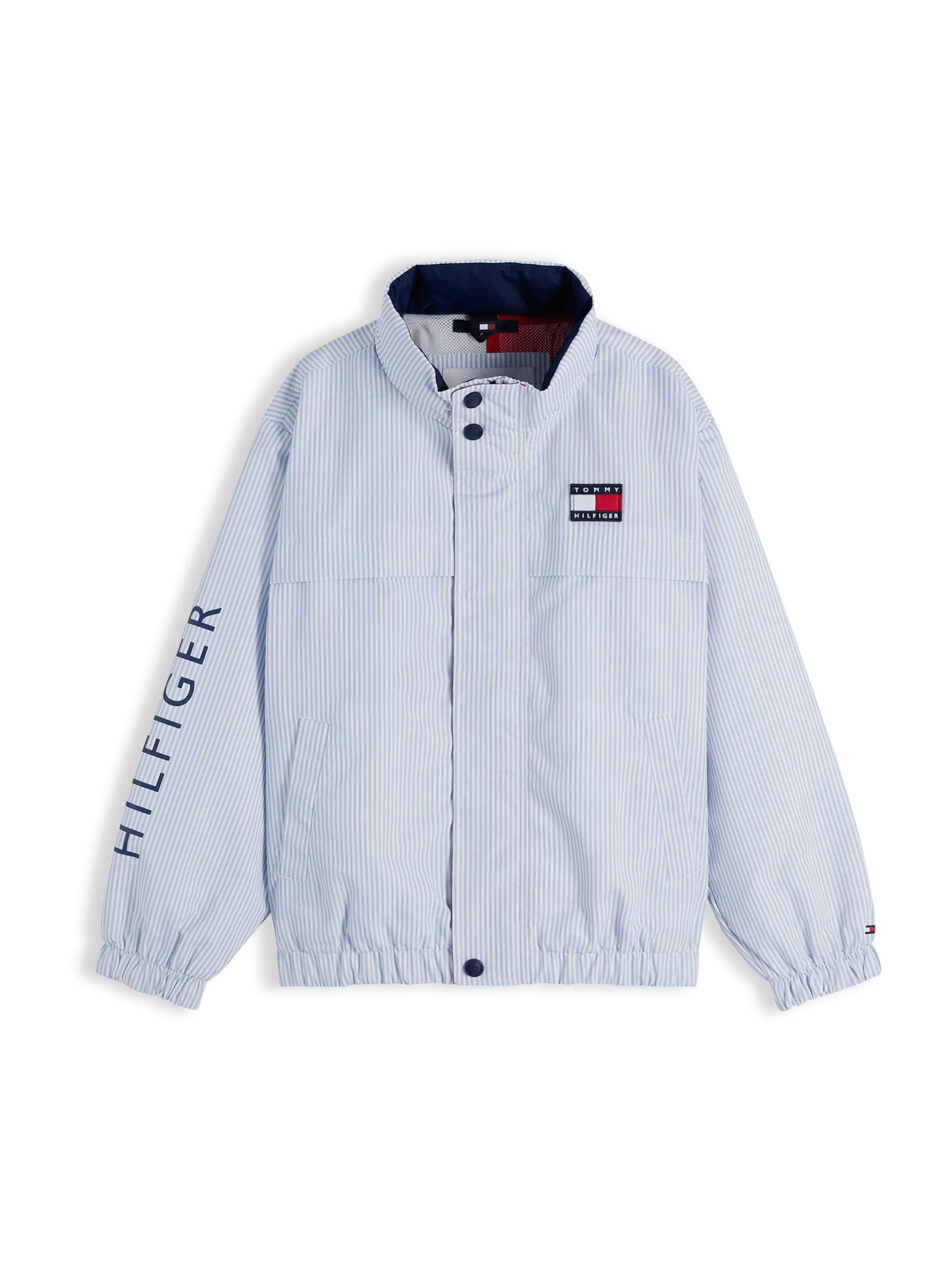 TOMMY HILFIGER - Casaco meia-estação em azul: frente