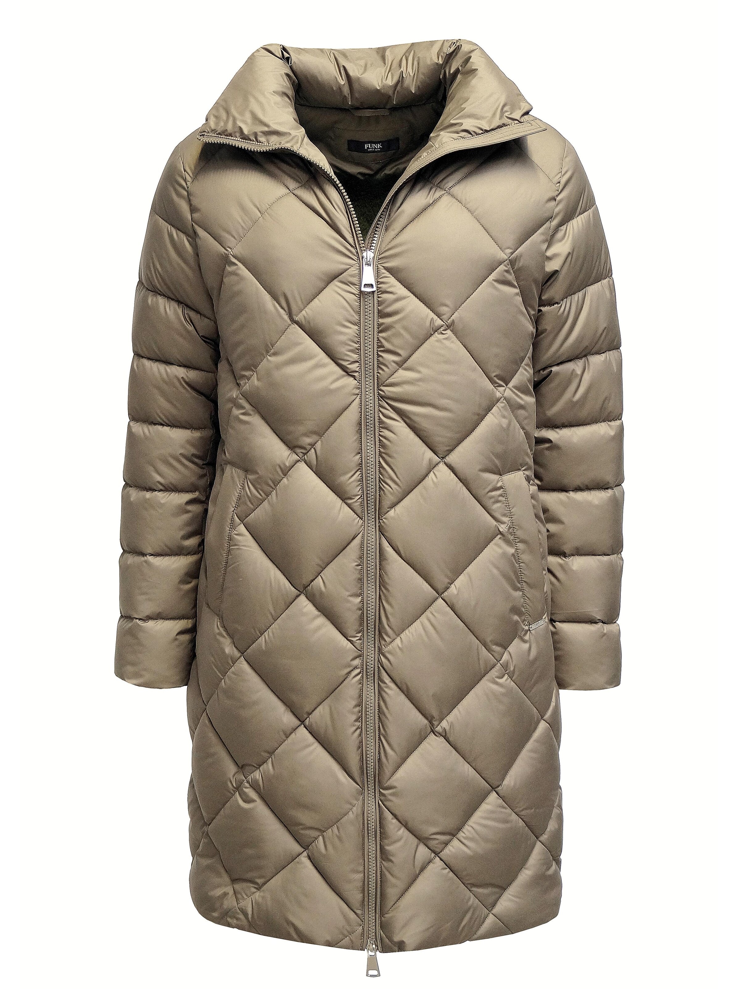 Funk since 1776 Winter Coat in Green: front