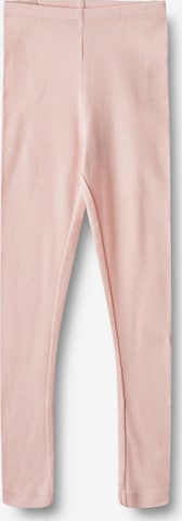 Wheat Skinny Leggings i rosa: framsida