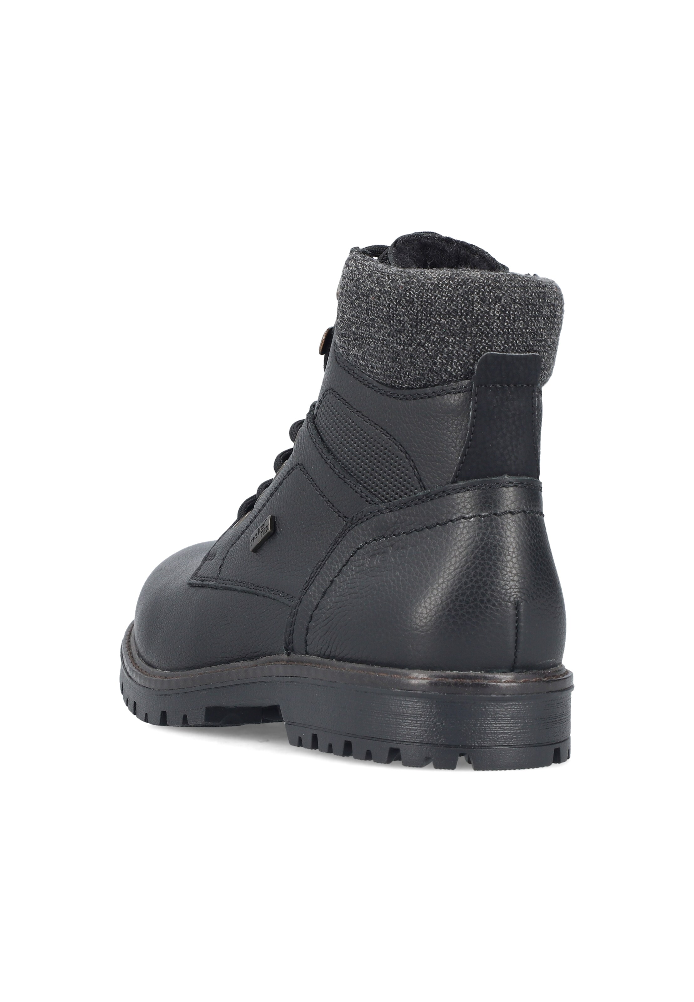 Bottines à lacets Rieker en noir