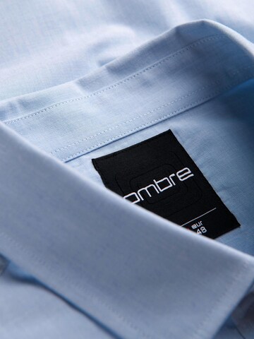 Ombre Regular fit Zakelijk overhemd in Blauw