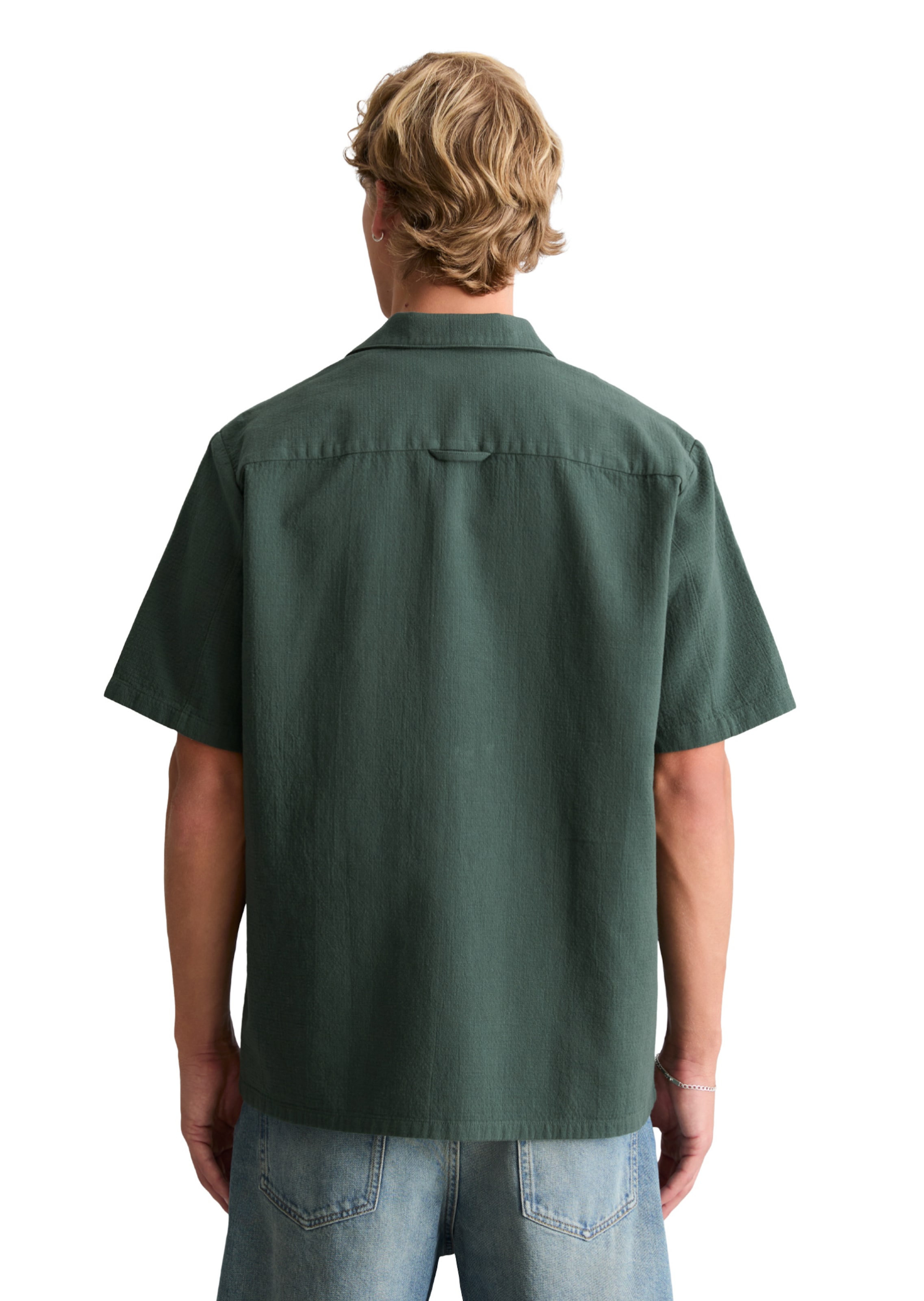 Marc O'Polo DENIM Comfort fit Button Up Shirt in Green