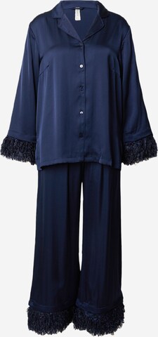 Lindex - Pijama en azul: frente