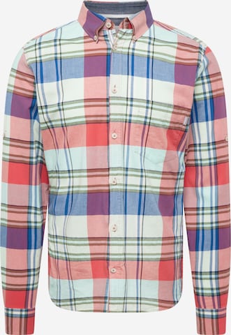s.Oliver Slim fit Overhemd in Rood: voorkant