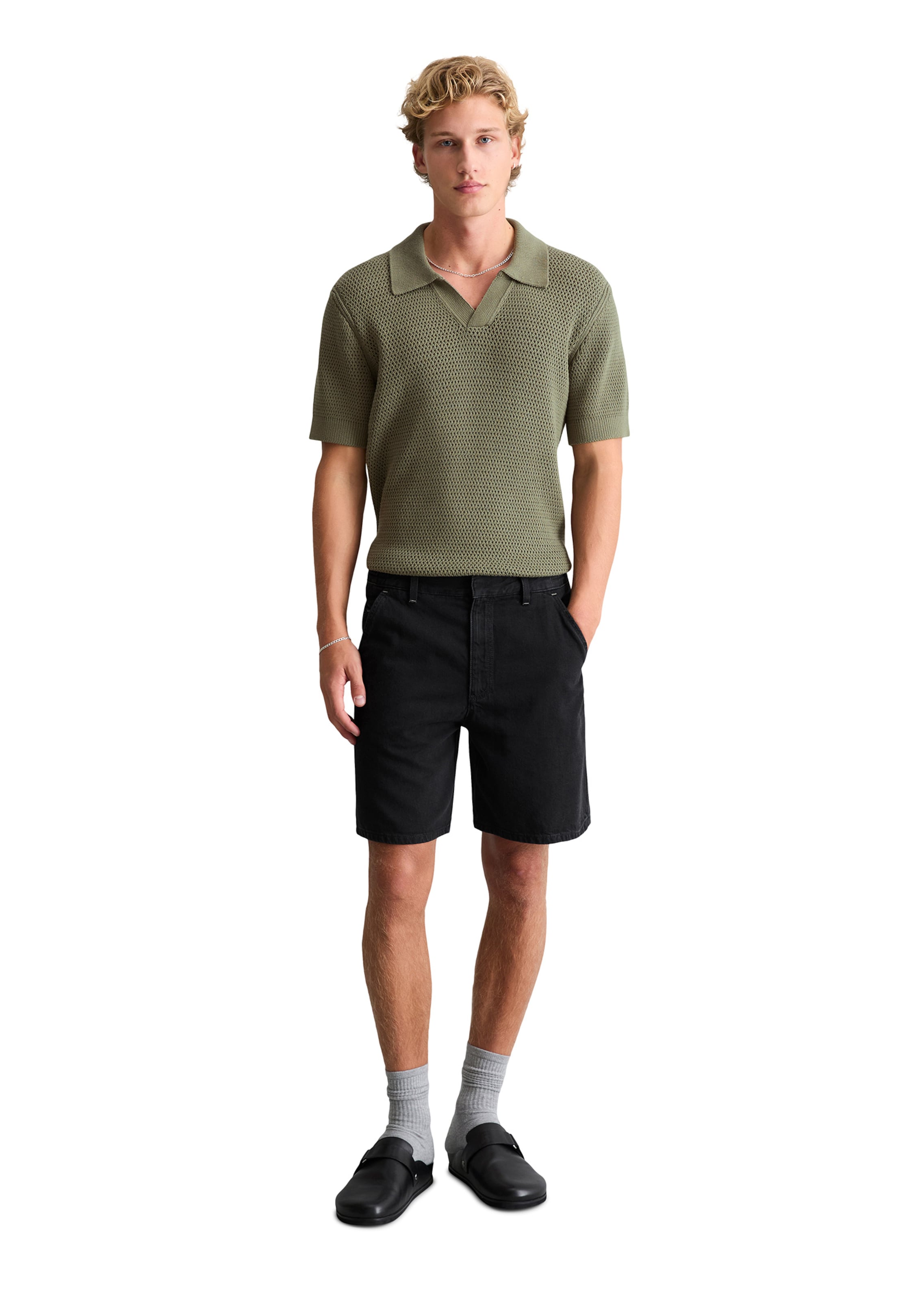 Marc O'Polo DENIM Loose fit Jeans in Black: front