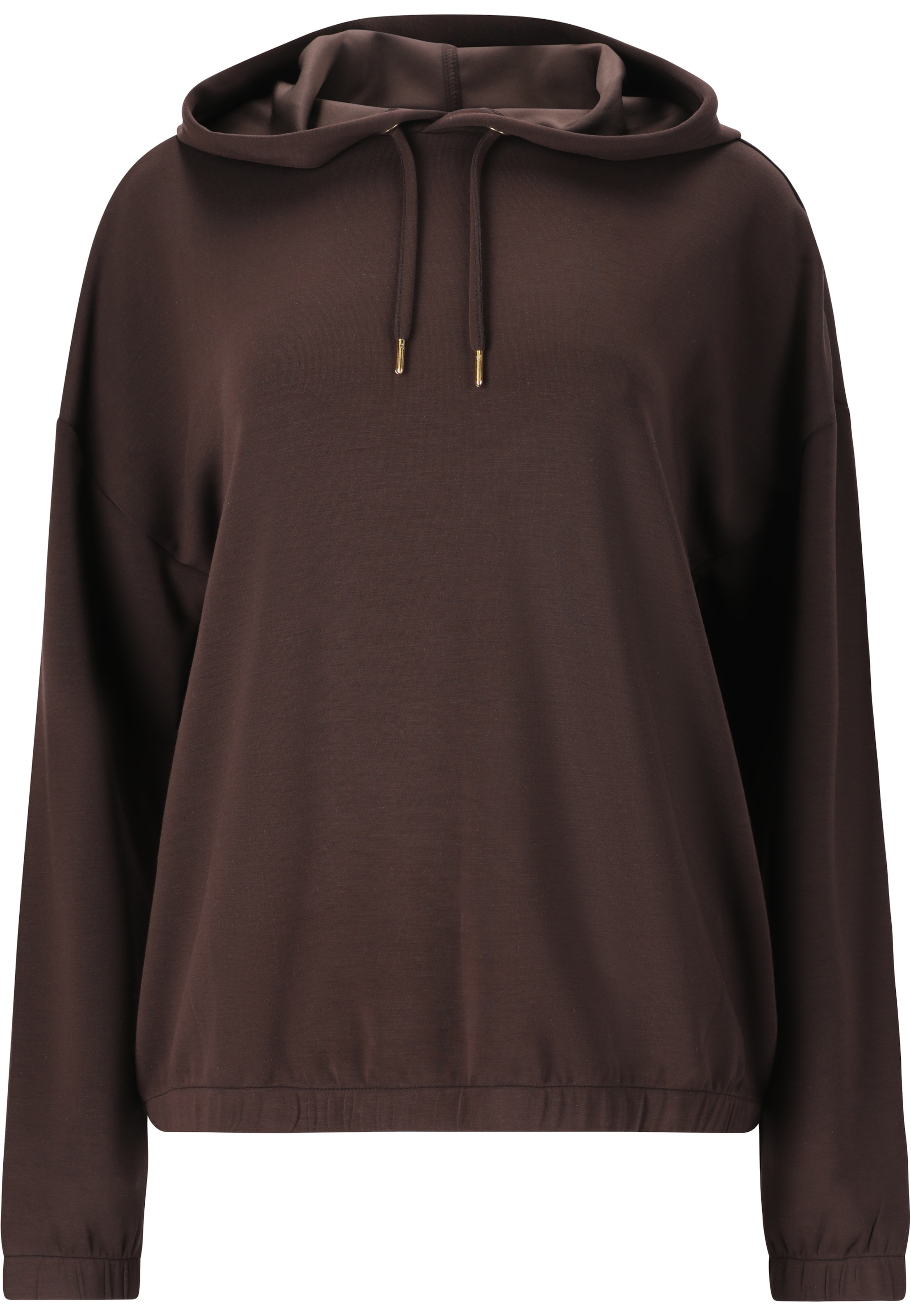 Athlecia Sportief sweatshirt 'NAMIER' in Bruin: voorkant