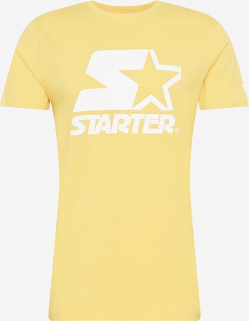 Starter Black Label T-shirt i gul: framsida