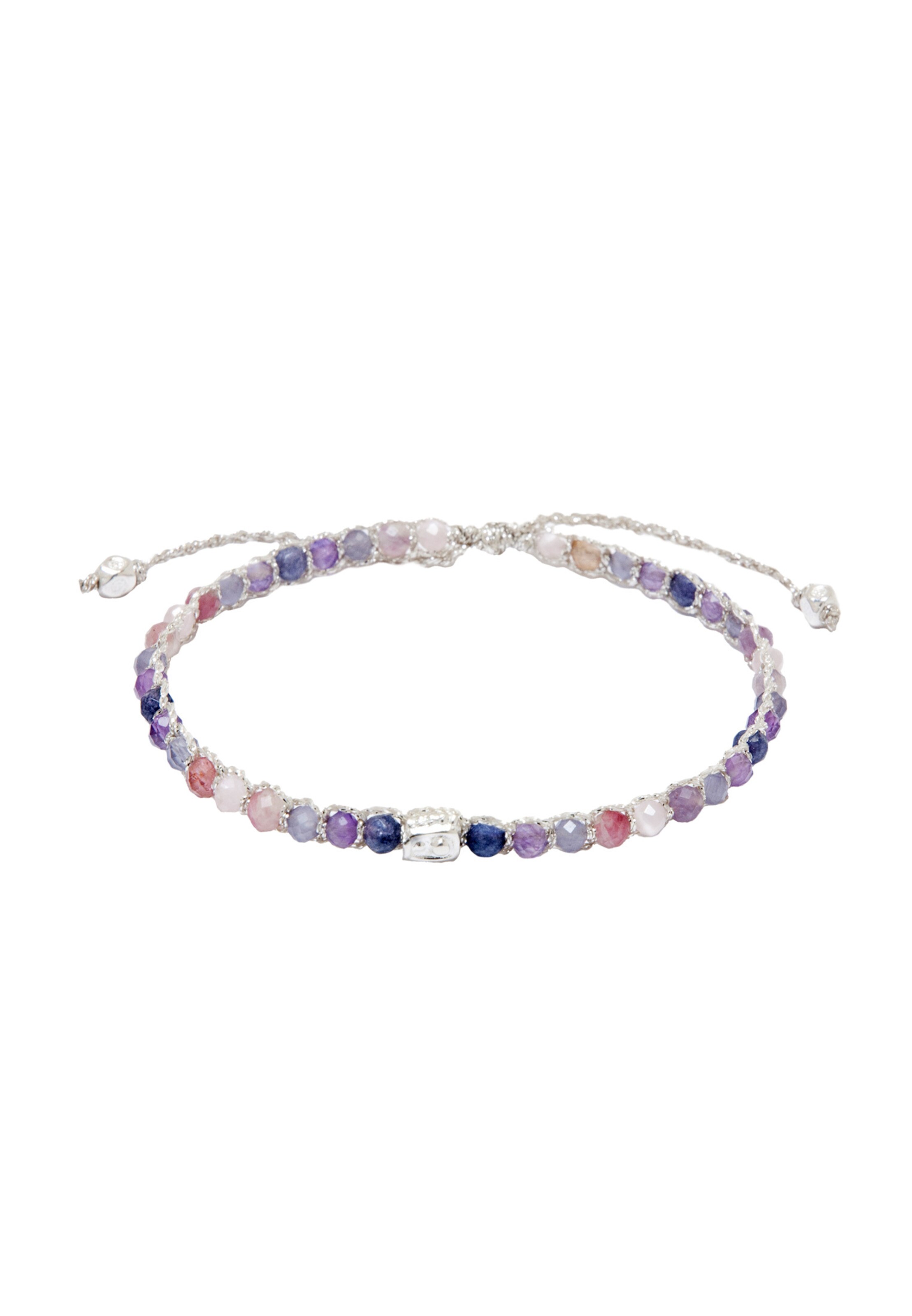 Bracelet Samapura Jewelry en violet : devant