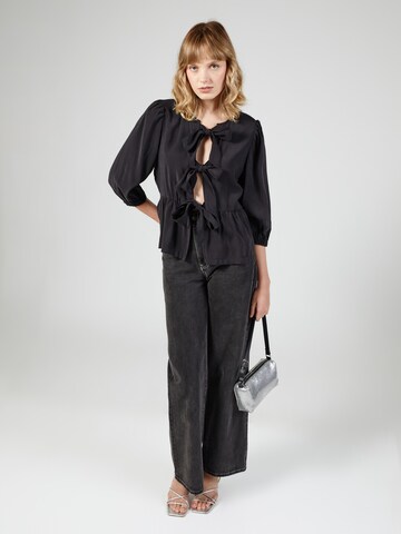 OBJECT Blus 'Janni' i svart