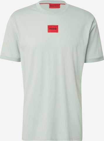 T-Shirt 'Diragolino212' HUGO en vert : devant