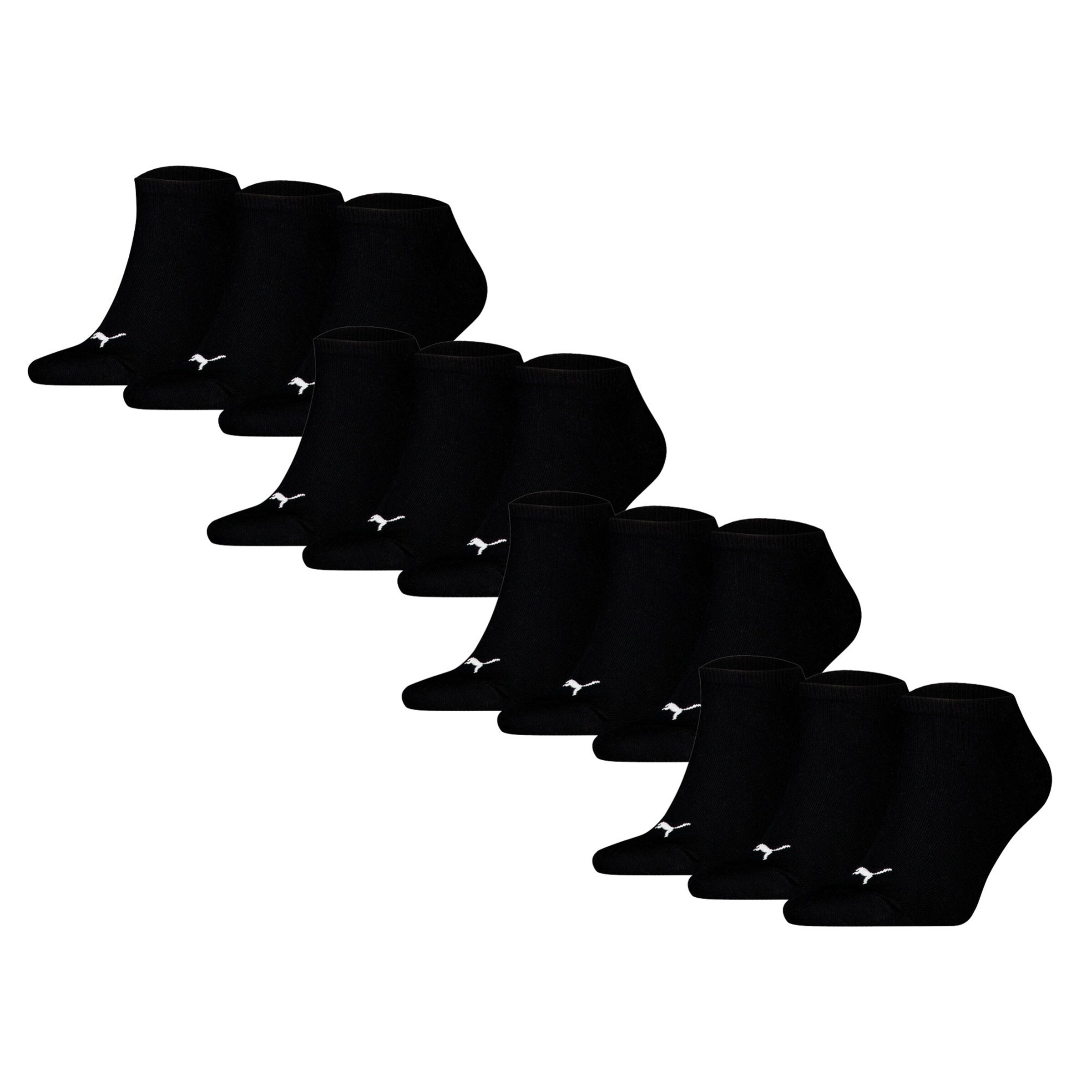 PUMA Ponožky – černá: přední strana