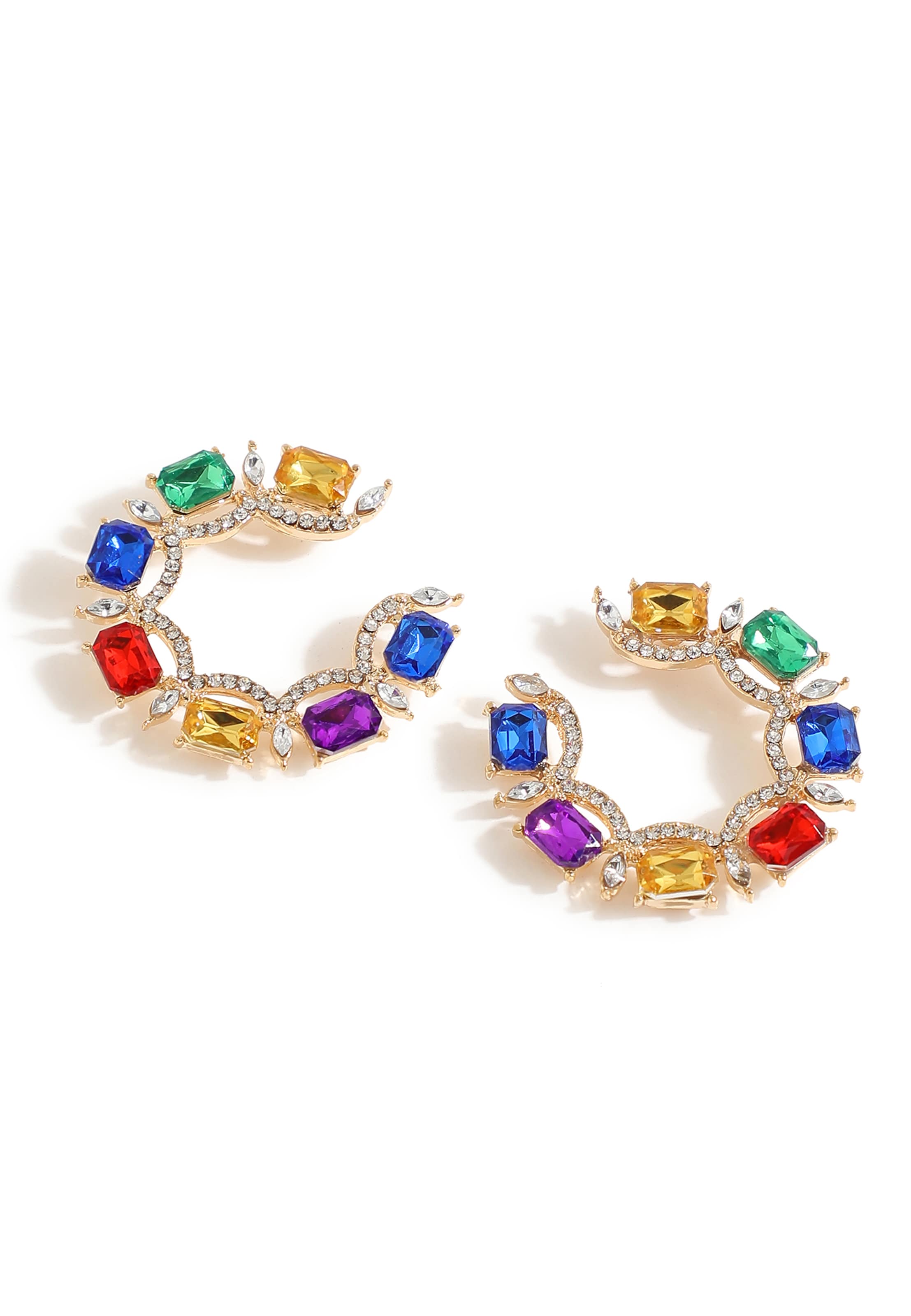 zelts SOHI Auskari 'Rosalie': no priekšpuses