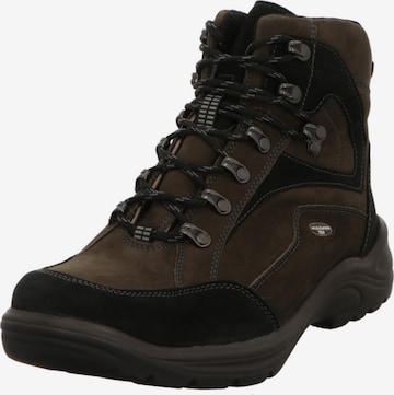 WALDLÄUFER Lace-Up Boots in Brown: front