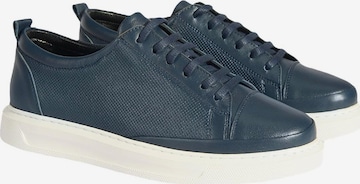 Desa - Zapatillas deportivas bajas 'Trainer' en azul: frente