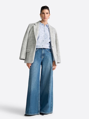 Wide Leg Jean Rich & Royal en bleu