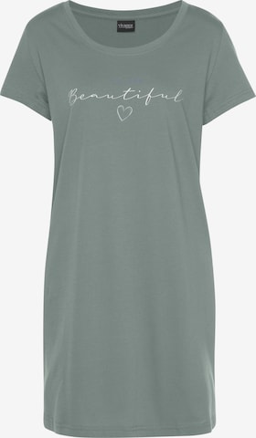 VIVANCE Nightgown 'Dreams' in Green: front