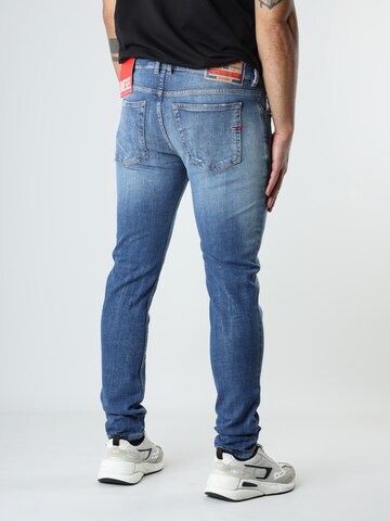 DIESEL - Skinny Calças de ganga '1979 SLEENKER' em azul
