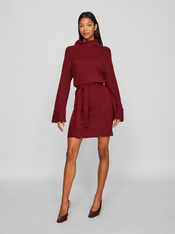 VILA Dress 'VlVirolfie' in Red