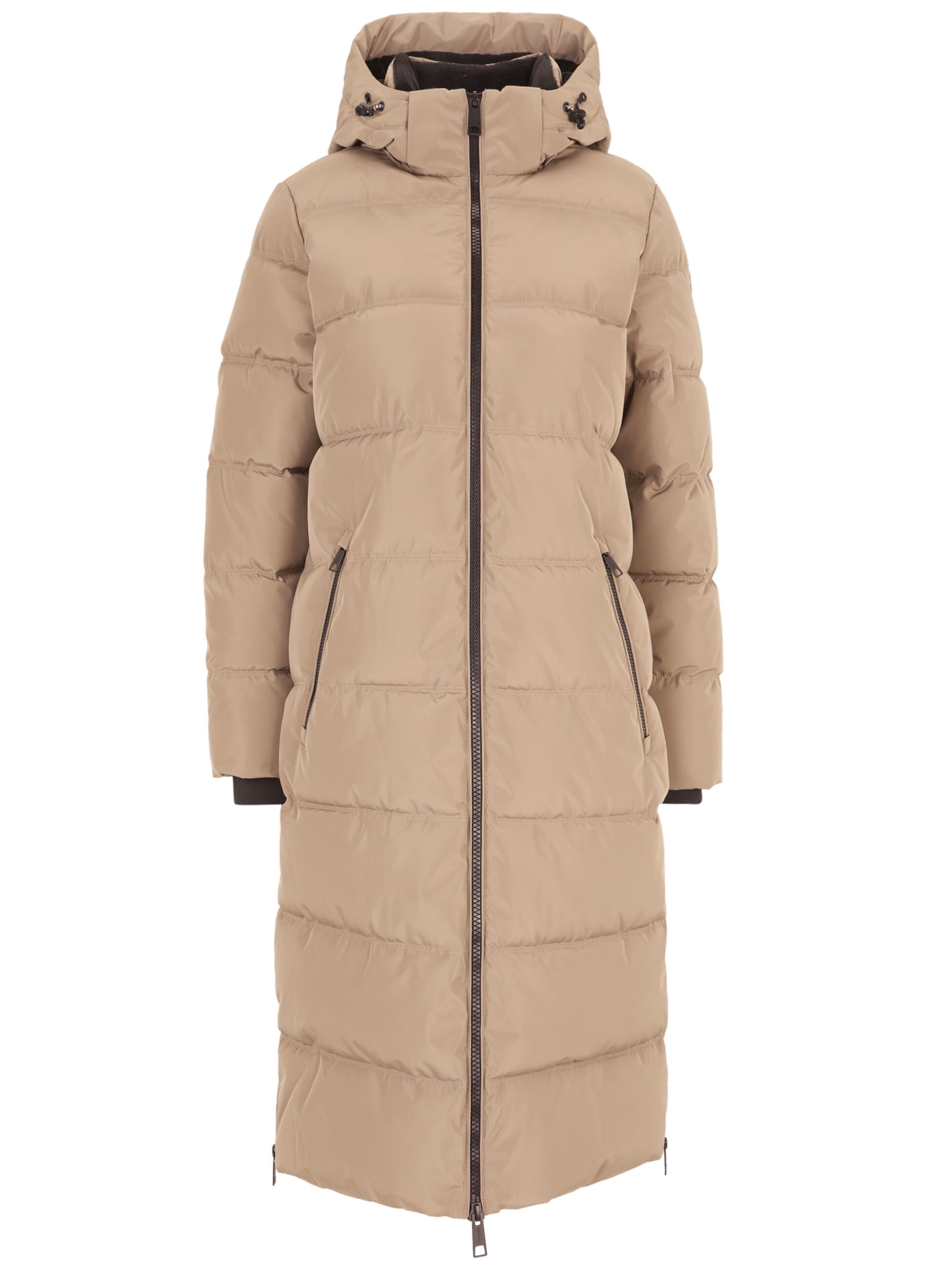 New View Winter coat in Brown: front