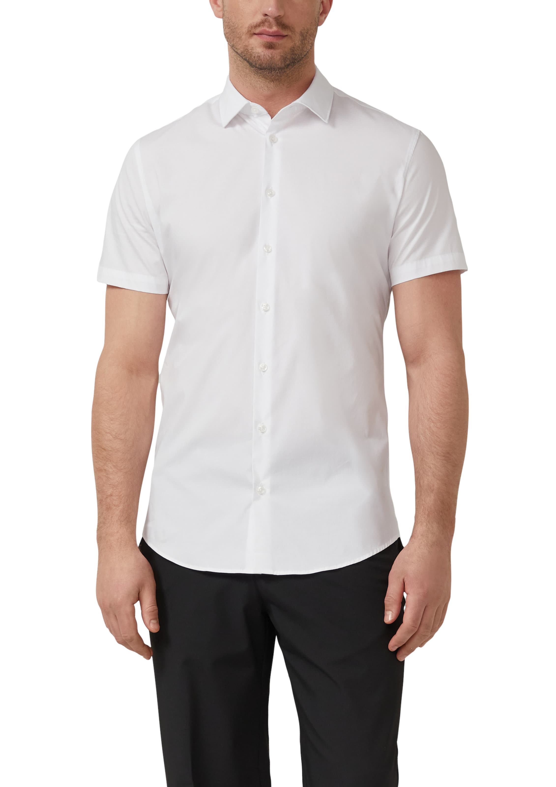 Coupe regular Chemise s.Oliver en blanc
