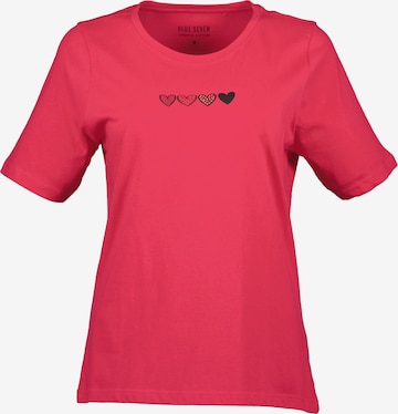 BLUE SEVEN Тениска в розово: отпред